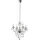 SalesFever Luxe 4-flg. Ø 52 cm transparent Acryl-Glas