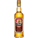 LINIE Aquavit Double Cask Port - Zweifach Fassgelagerter Aquaviten schnaps aus Norwegen - Reifung in Sherry- und Port-Fässern - Noten von Vanille, dunkler Schokolade und dunklen Beeren aus der Fassreifung 0,7 l | 41,5 Vol.-%