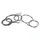 rms classic Teflon Brems-/Kupplungskabelsatz Grau