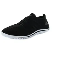 Dockers by Gerli Damen Low-Top Sneaker, Frauen Halbschuhe,Wechselfußbett,schnürer,straßenschuhe,Freizeitschuhe,schwarz,43 EU