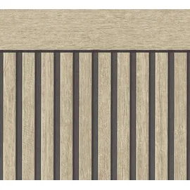 A.S. Création Vliestapete Wallpanel 5 m x 1,06 m Braun-Schwarz FSC®