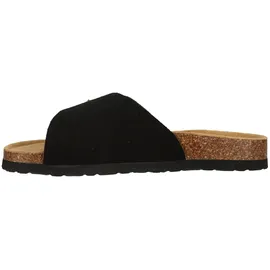 NOU Jaca Leder Kork Sandalen Damen, 1001 - black 39