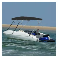 vidaXL Sonnenschutz 4-Bow Bimini-Top 243 x 196 x 137 cm Schwarz