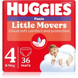 Huggies Little Movers Pants Einweg-Windelhöschen 9-14 kg 36 St.