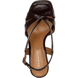 TAMARIS Blockabsatz-Sandalette Damen Braun 37