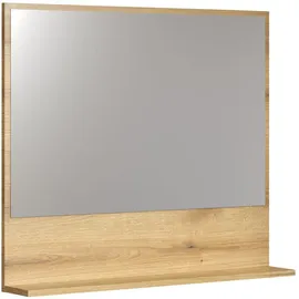 trendteam Badezimmerspiegel PureBliss Holzoptik Braun Eiche