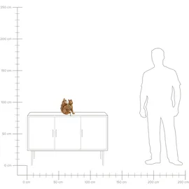 Beliani Eichhörnchen Pinoli Gold