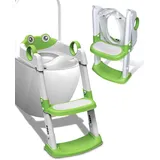 Wc-reduzierer, Kinder-wc-reduzierer, Wc-reduzierer, Kinder-toiletten-booster Mit Trittstufe, Klappbar Und Verstellbar