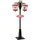 vidaXL Wegeleuchte Kunststoff 81 x 40 x 188 cm inkl. LED-Lampe rot|schwarz
