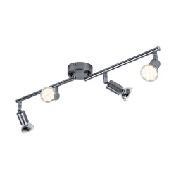 Decken Spot Wand Strahler Leuchte Dimmer Farbwechsler im Set inklusive RGB LED-Leuchtmittel