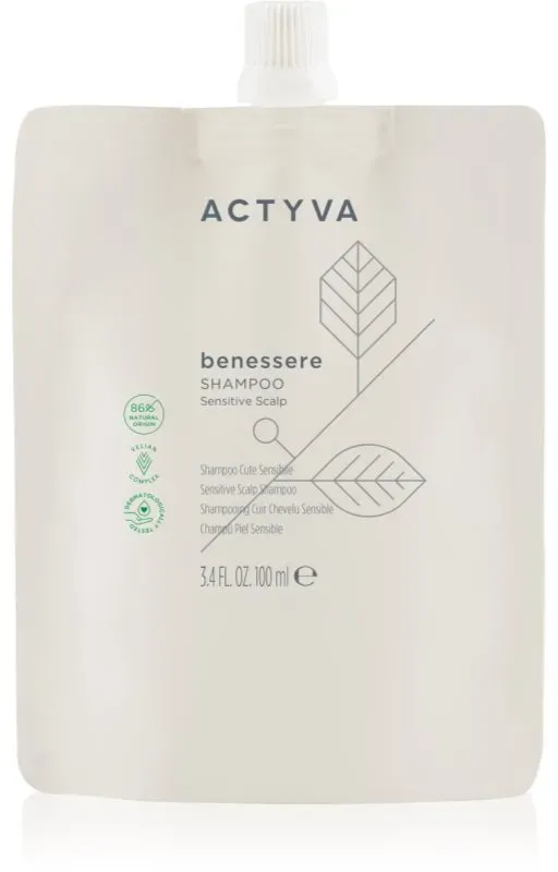Kemon Group Actyva Benessere sanftes Reinigungsshampoo für das Haar 100 ml