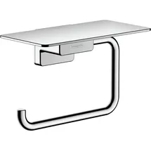 Hansgrohe AddStoris Toilettenpapierhalter mit Ablage chrom