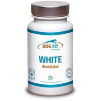 DOG FIT by PreThis® White dental Plus I Zahnsteinentferner für Hunde I Zahnreinigung & Zahnpflege I Natürlich Zahnstein lösen ohne Zusätze