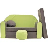 Kindersofa Spielsofa Minicouch aus Schaum Kindersessel Kissen Matratze Farbwahl (41)