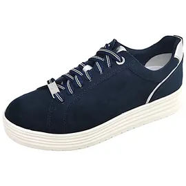 Marco Tozzi Plateau-Sneaker Blau Damen 38