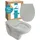 Calmwaters Wand-WC mit WC-Sitz Manhattan-Grau
