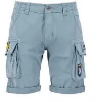 Alpha Industries Crew Patch Short für Herren Greyblue