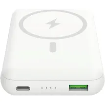 CELLY MAGPB10000WH 10000 mAh, Externer Akku Kabelloses Ladegerät Weiß