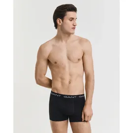GANT Boxershorts unifarben schwarz/weiß XL 7er Pack
