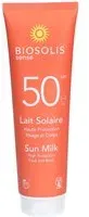 BIOSOLIS Sense Lait Solaire SPF50 Crème Protection 150 ml