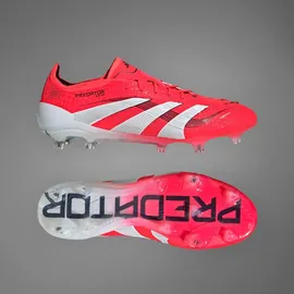 adidas Predator Elite FG Herren Lucid Red/Cloud White/Core Black 41 1/3