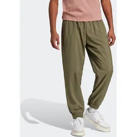 adidas Essentials Small Logo Stanford Hosen Olive Strata / Black 2XL