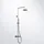 Steinberg Serie 250 Duschsystem mit Thermostatarmatur Brushed Gun Metal 2502721BGM