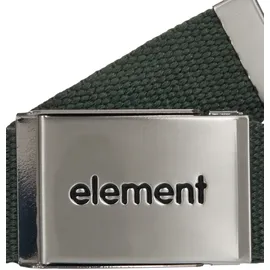 Element Herrengürtel Baumwolle schwarz 105