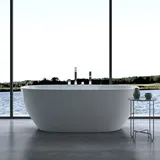 doporro Vicenza Designbadewanne 170 x 80 cm (inkl. Ablaufgarnitur)