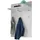 Stella Trading Garderobenpaneel Spice 80 x 119 x 30 cm Weiß Hochglanz
