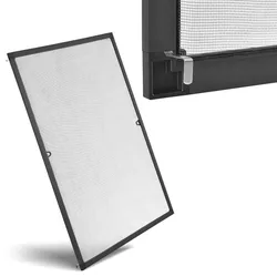 Fliegenschutzgitter mit Aluminiumrahmen - Anthrazit