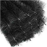 Wiltec Tiervertreiber, 24m Nistschutzbürste 20x120 cm Ø 15cm Solarpaneele, Einnistschutz, 20 Stück Spatzenbürste