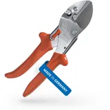 Original LÖWE 1.105 Profi Universal Amboss-Schere - antihaftbeschichtete Stahlklinge 40 mm Schnittlänge - vielseitig einsetzbare Schere in Indust...