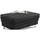 sit&more Hocker Mailand Kunstleder 102 x 45 x 69 cm Schwarz