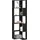 vidaXL Eckregal 50 x 50 x 179 cm Schwarz Eiche