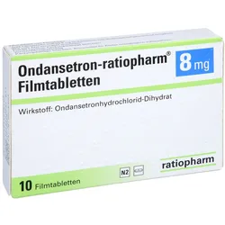 ONDANSETRON-ratiopharm 8 mg Filmtabletten 10 St