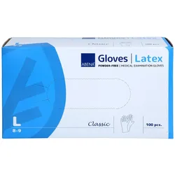 Latex-handschuhe Classic Unster.puderfrei L Natur
