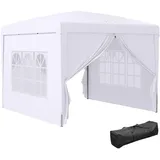 Outsunny Faltpavillon mit Tragetasche grün 295L x 295B x 258 cm