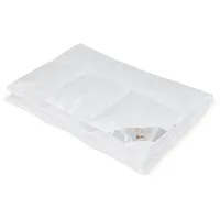 RIBECO Bettdecke Lara, weiße 155x220 cm weiß extrawarm