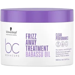 Schwarzkopf Professional BC BONACURE Frizz Away Frizz Away Treatment Haarkur & -maske 500 ml 