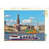 Calvendo Puzzle Hamburg Hauptkirche Sankt Michaelis, Hamburger Michel 1000 Teile Lege-Größe 64x48cm Foto-Puzzle für glückliche Stunden