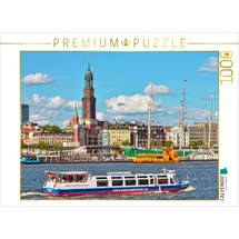 Calvendo Puzzle Hamburg Hauptkirche Sankt Michaelis, Hamburger Michel 1000 Teile Lege-Größe 64x48cm Foto-Puzzle für glückliche Stunden