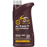 Mannol 10W-50 Motoröl 4-Takt für Motorrad 1 Liter