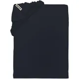 Camp David Spannbettlaken Baumwolle-Jersey 180 x 200 cm Blau