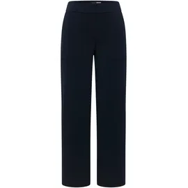 Cecil Stoffhose CECIL, Damen, Gr. M, Länge 30, blau (universal blau), Stoff, 66% Modal, 34% Polyester, unifarben, weit normal, Hosen Stoffhose, mit Wide Legs