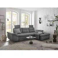 Ed exciting design Ecksofa Alija L-Form, mit Bettfunktion, Armteilverstellung