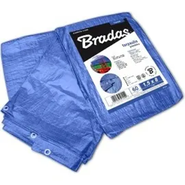 Bradas Abdeckplane 1,5 x 8 m Blau