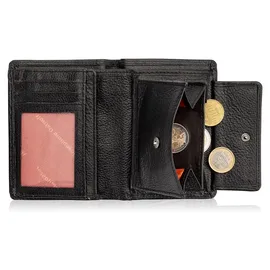 Josephine Osthoff Handtaschen-Manufaktur Josephine Osthoff Geldbörse schwarz
