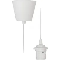 McShine MCS-1452331 - Lampenpendel E27 weiß, 1,2 m Kabel
