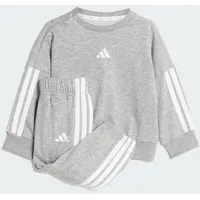 Adidas Essentials JOGGER, Medium Grey Heather/White, 9-12 Months